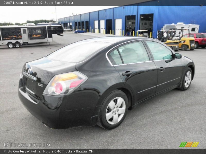 Super Black / Frost 2007 Nissan Altima 2.5 S