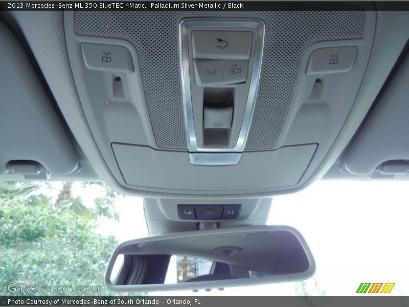 Palladium Silver Metallic / Black 2013 Mercedes-Benz ML 350 BlueTEC 4Matic