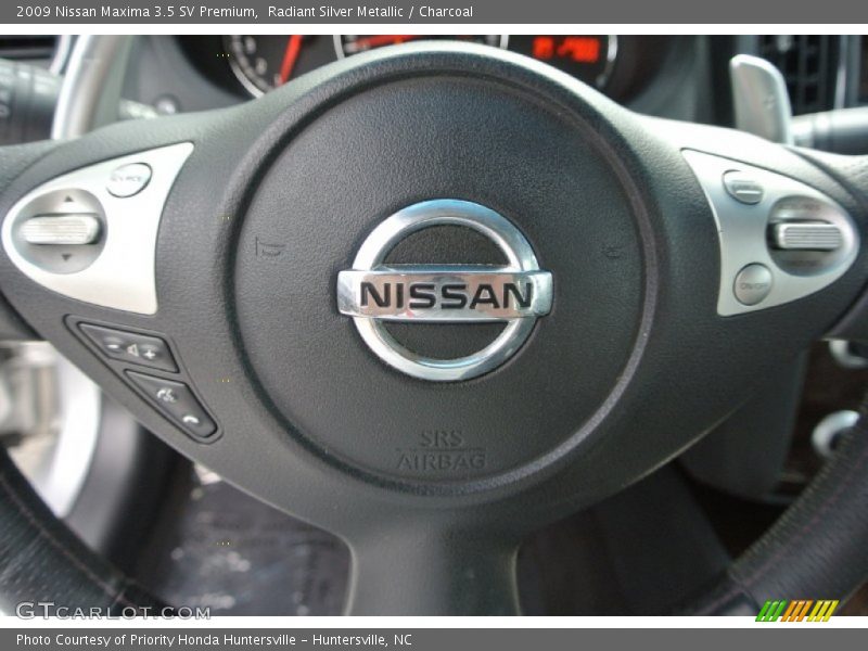 Radiant Silver Metallic / Charcoal 2009 Nissan Maxima 3.5 SV Premium