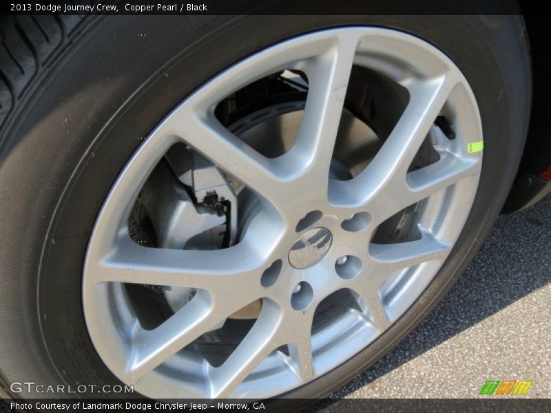 Copper Pearl / Black 2013 Dodge Journey Crew