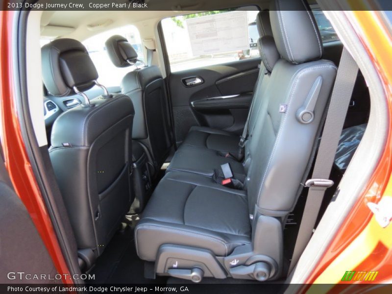 Copper Pearl / Black 2013 Dodge Journey Crew