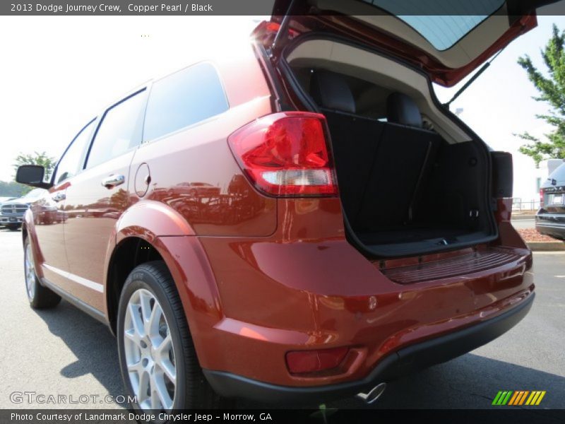 Copper Pearl / Black 2013 Dodge Journey Crew
