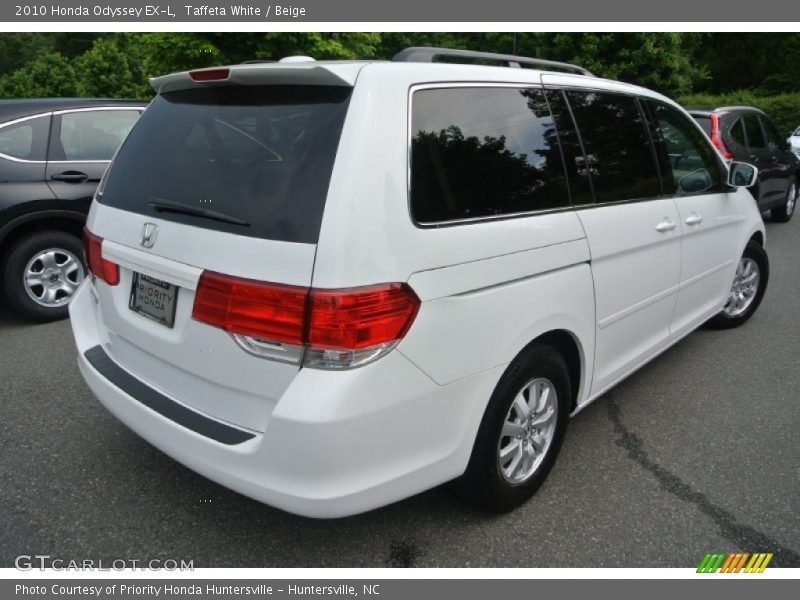 Taffeta White / Beige 2010 Honda Odyssey EX-L