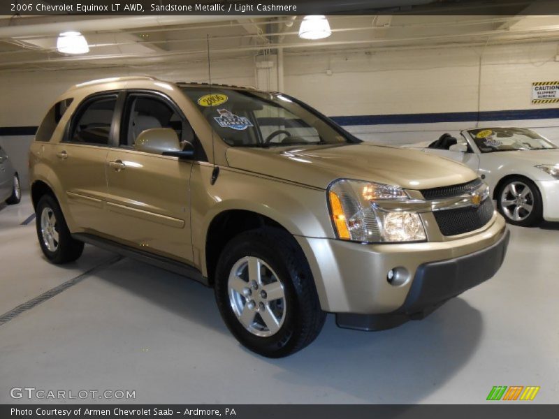 Sandstone Metallic / Light Cashmere 2006 Chevrolet Equinox LT AWD