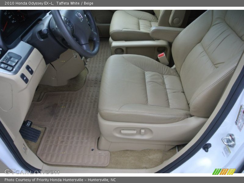 Taffeta White / Beige 2010 Honda Odyssey EX-L