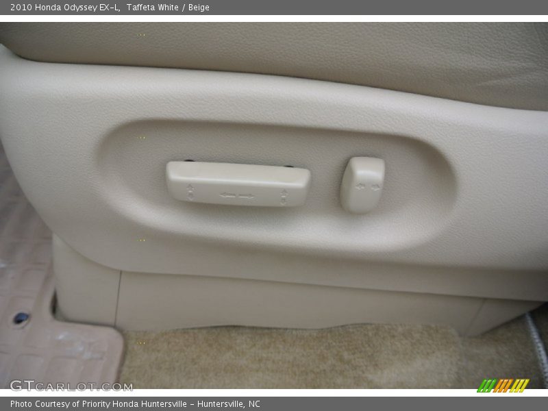 Taffeta White / Beige 2010 Honda Odyssey EX-L