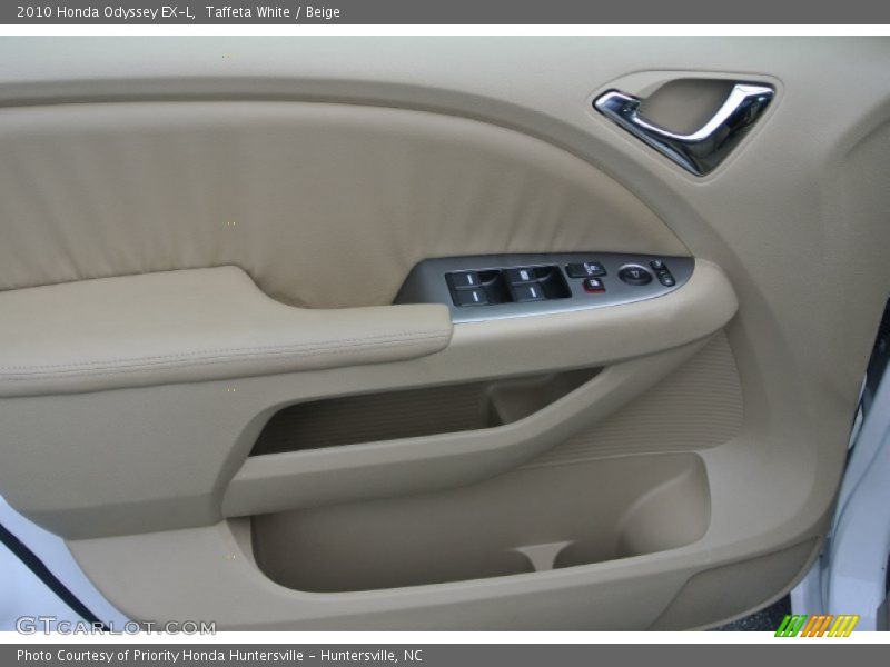 Taffeta White / Beige 2010 Honda Odyssey EX-L