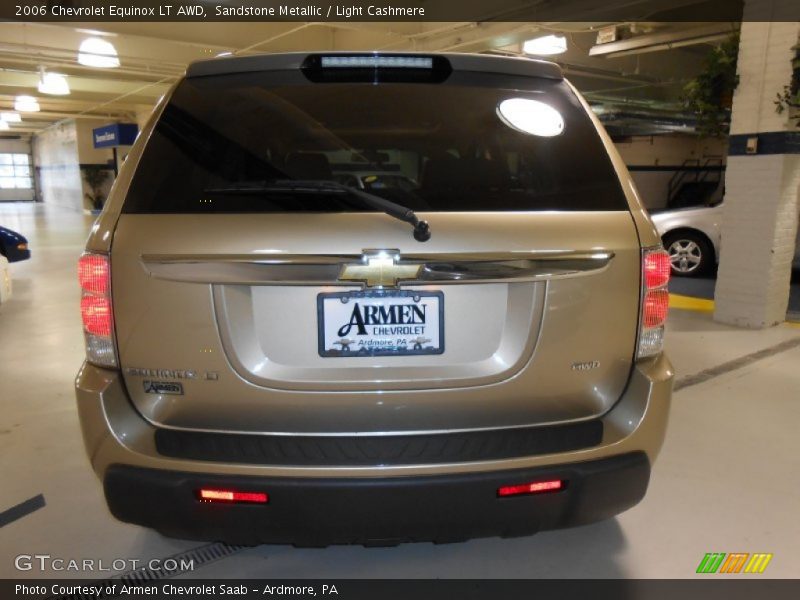 Sandstone Metallic / Light Cashmere 2006 Chevrolet Equinox LT AWD