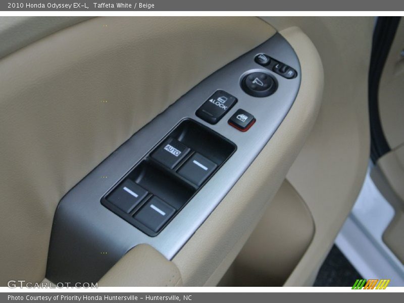 Taffeta White / Beige 2010 Honda Odyssey EX-L