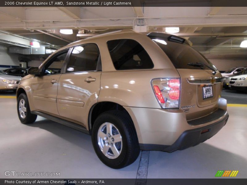 Sandstone Metallic / Light Cashmere 2006 Chevrolet Equinox LT AWD