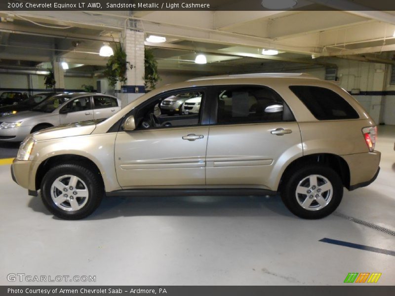 Sandstone Metallic / Light Cashmere 2006 Chevrolet Equinox LT AWD