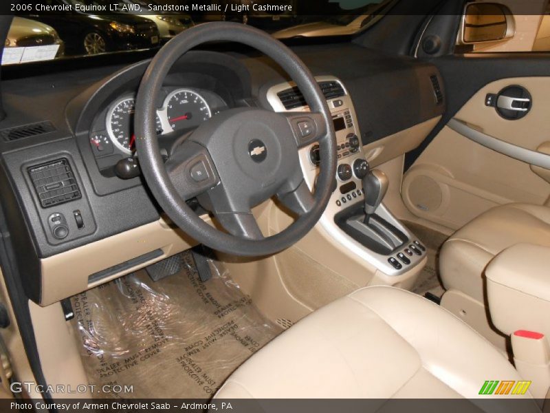 Sandstone Metallic / Light Cashmere 2006 Chevrolet Equinox LT AWD