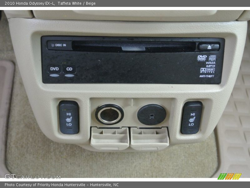 Taffeta White / Beige 2010 Honda Odyssey EX-L