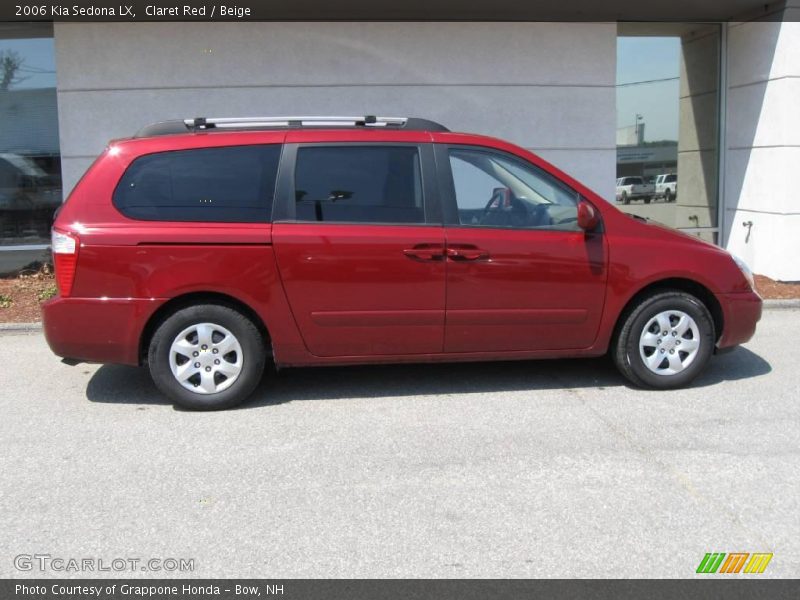 Claret Red / Beige 2006 Kia Sedona LX