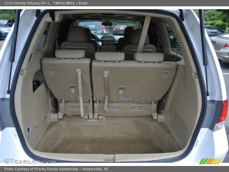  2010 Odyssey EX-L Trunk