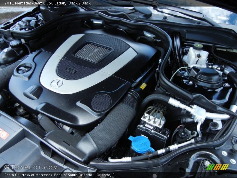 Black / Black 2011 Mercedes-Benz E 550 Sedan