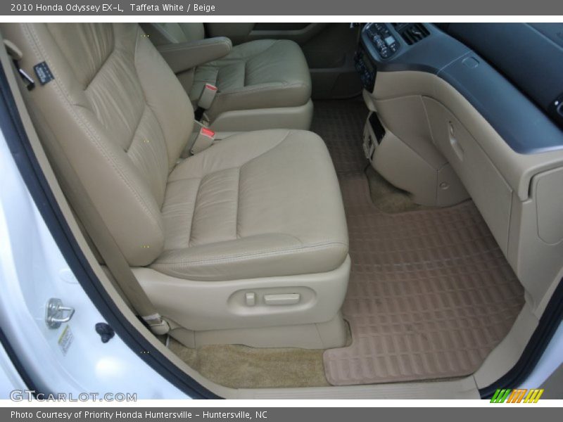 Taffeta White / Beige 2010 Honda Odyssey EX-L