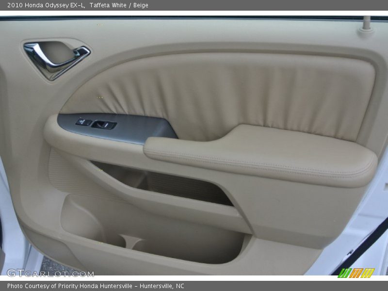 Taffeta White / Beige 2010 Honda Odyssey EX-L