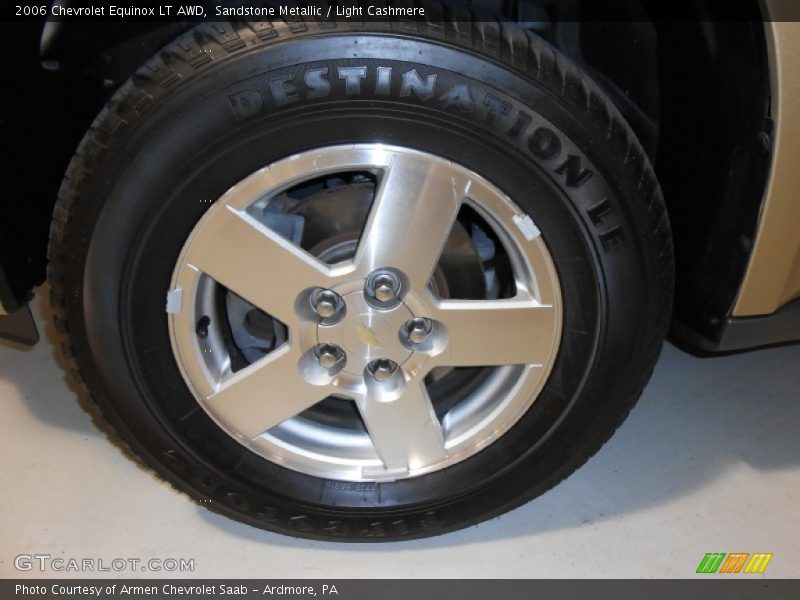 Sandstone Metallic / Light Cashmere 2006 Chevrolet Equinox LT AWD