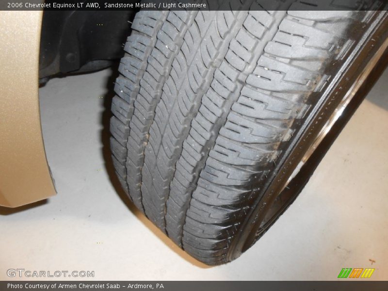 Sandstone Metallic / Light Cashmere 2006 Chevrolet Equinox LT AWD