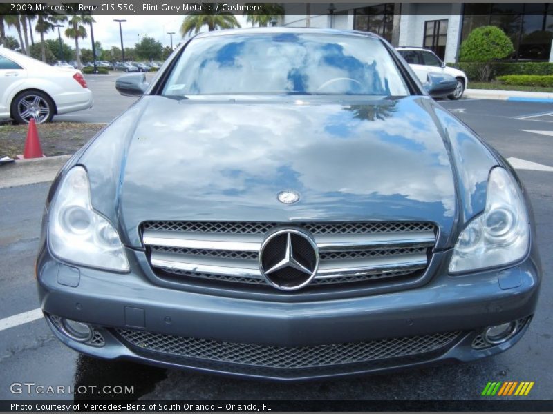 Flint Grey Metallic / Cashmere 2009 Mercedes-Benz CLS 550