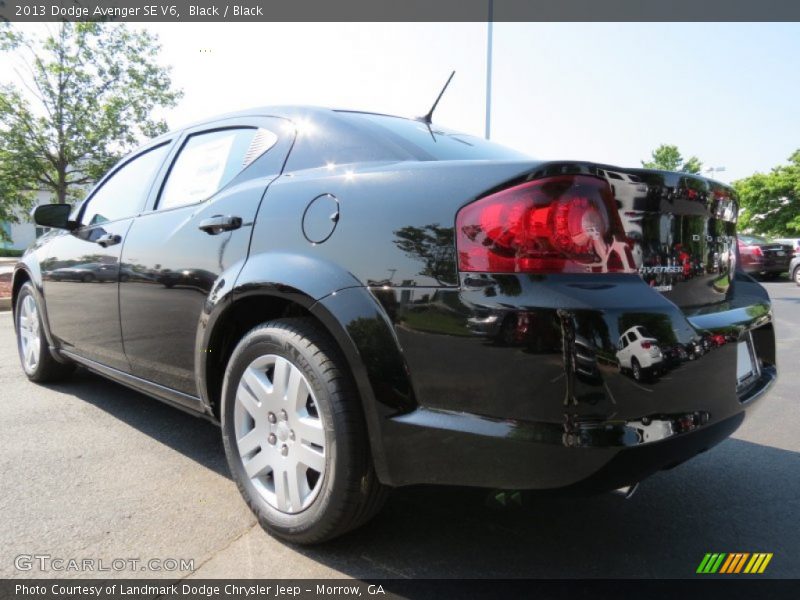 Black / Black 2013 Dodge Avenger SE V6