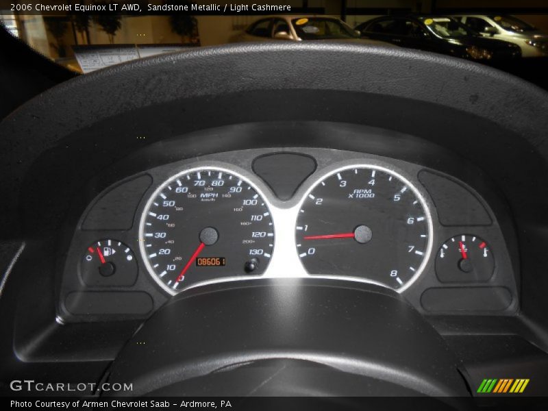 Sandstone Metallic / Light Cashmere 2006 Chevrolet Equinox LT AWD