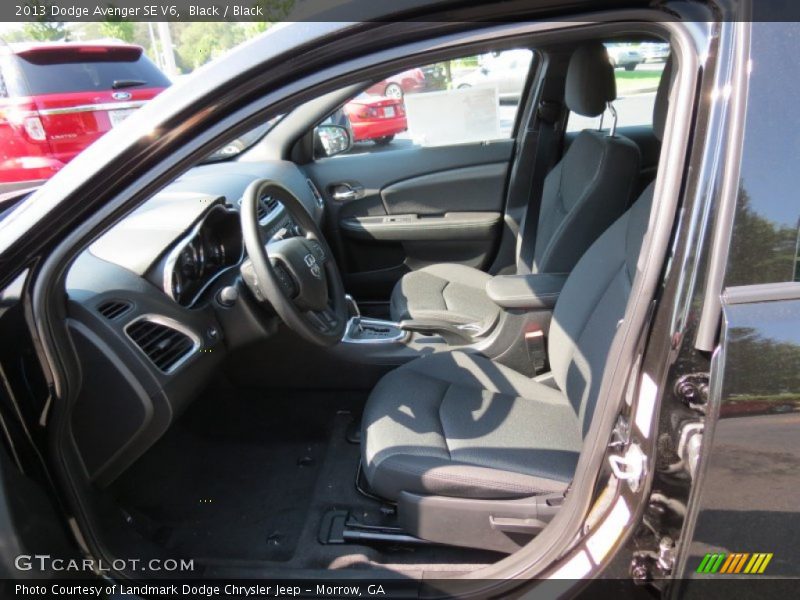 Black / Black 2013 Dodge Avenger SE V6