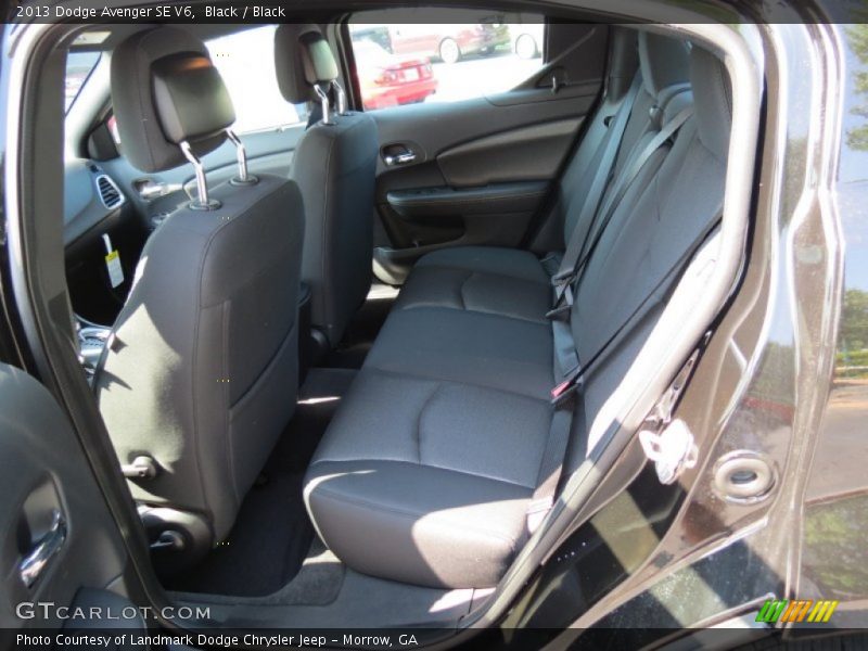 Black / Black 2013 Dodge Avenger SE V6
