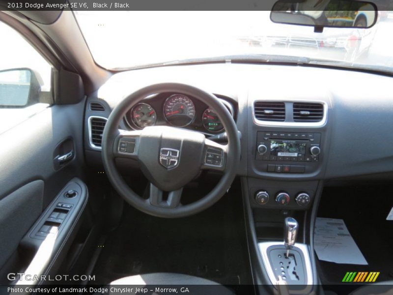Black / Black 2013 Dodge Avenger SE V6
