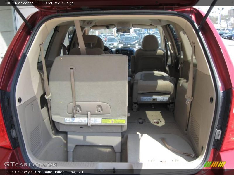 Claret Red / Beige 2006 Kia Sedona LX