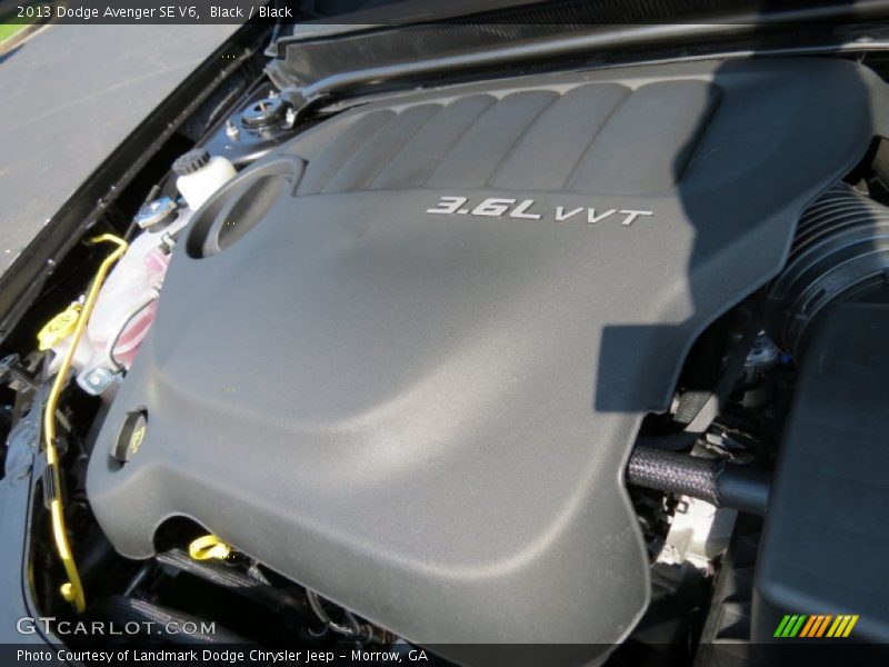 Black / Black 2013 Dodge Avenger SE V6