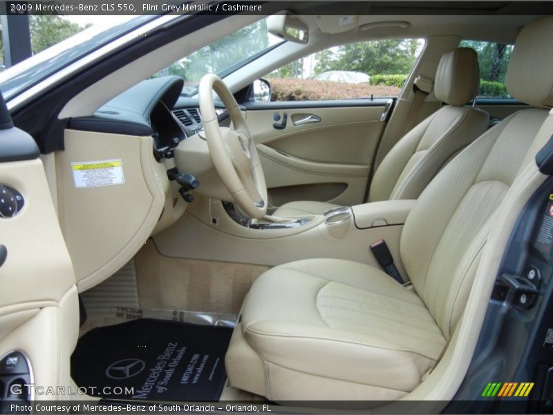  2009 CLS 550 Cashmere Interior