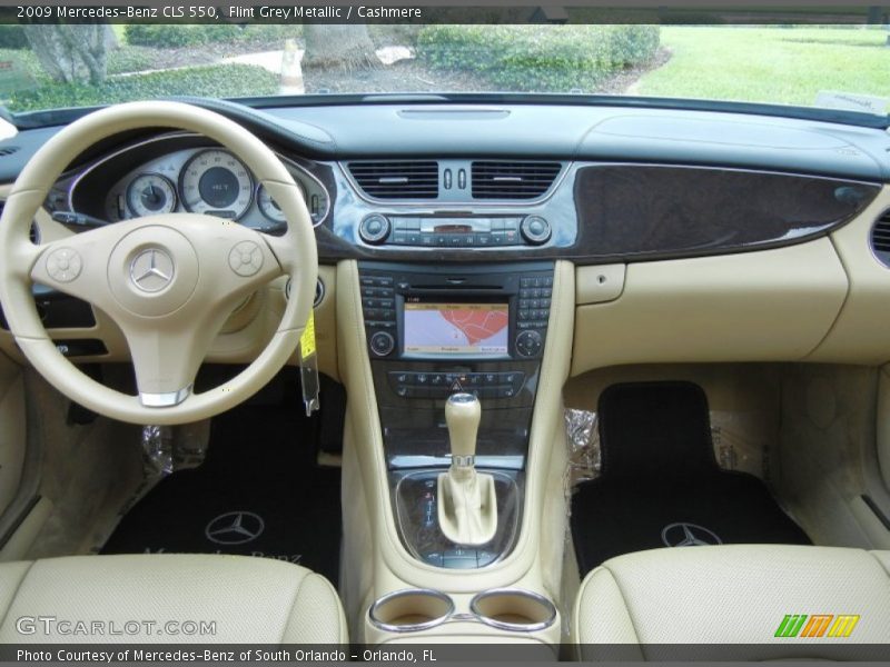 Dashboard of 2009 CLS 550