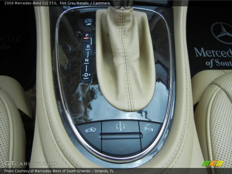 Flint Grey Metallic / Cashmere 2009 Mercedes-Benz CLS 550