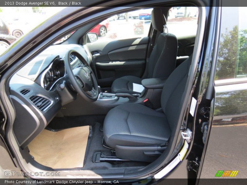 Black / Black 2013 Dodge Avenger SE V6