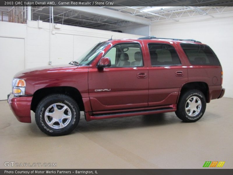  2003 Yukon Denali AWD Garnet Red Metallic