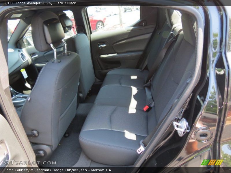 Black / Black 2013 Dodge Avenger SE V6