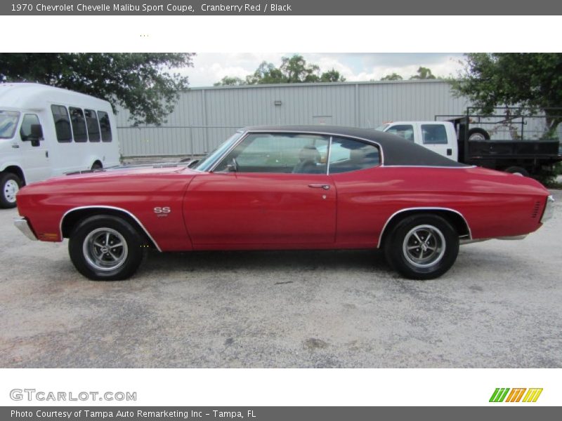  1970 Chevelle Malibu Sport Coupe Cranberry Red