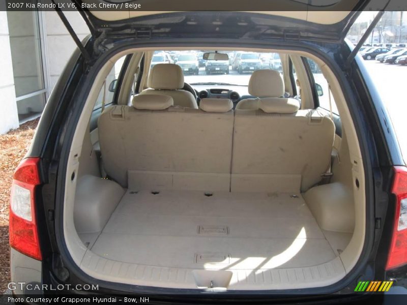 Black Cherry / Beige 2007 Kia Rondo LX V6