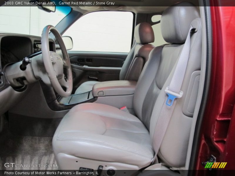 Front Seat of 2003 Yukon Denali AWD