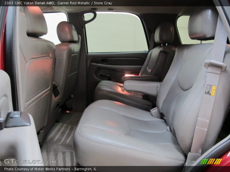 Rear Seat of 2003 Yukon Denali AWD