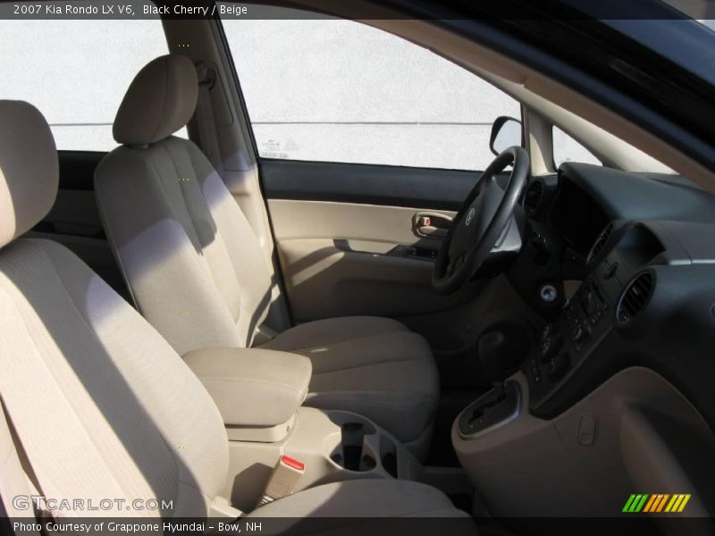 Black Cherry / Beige 2007 Kia Rondo LX V6