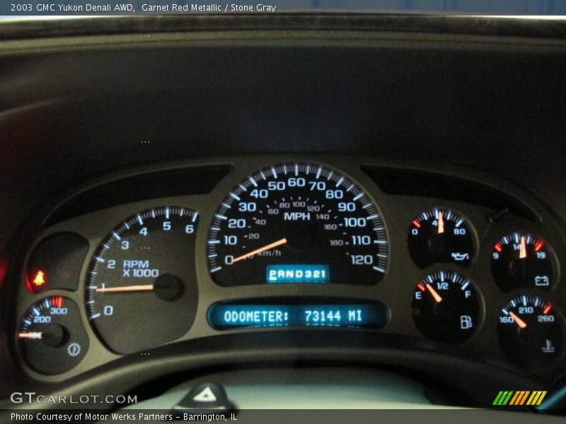  2003 Yukon Denali AWD Denali AWD Gauges