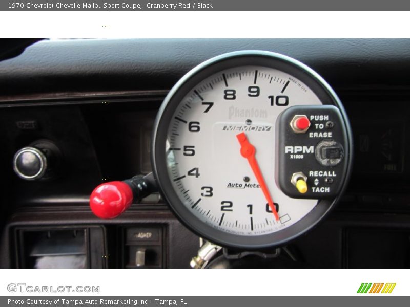 Cranberry Red / Black 1970 Chevrolet Chevelle Malibu Sport Coupe
