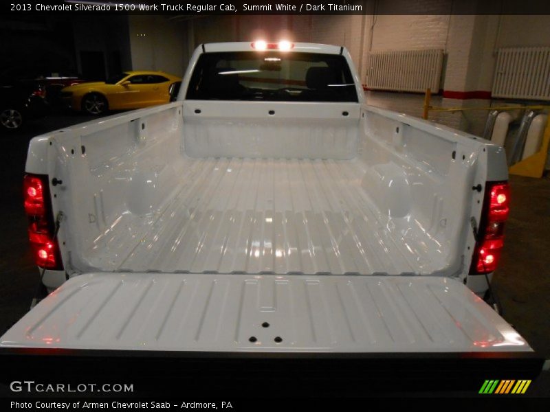 Summit White / Dark Titanium 2013 Chevrolet Silverado 1500 Work Truck Regular Cab