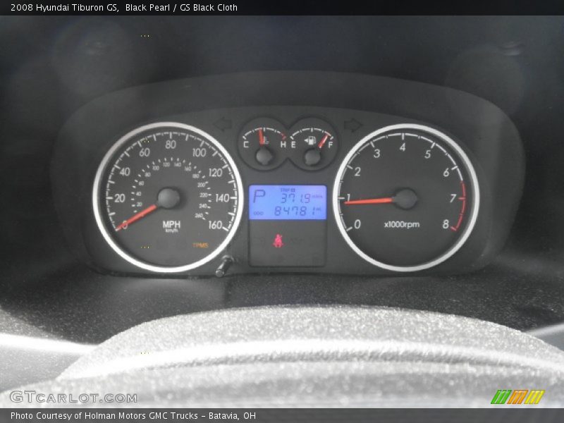  2008 Tiburon GS GS Gauges