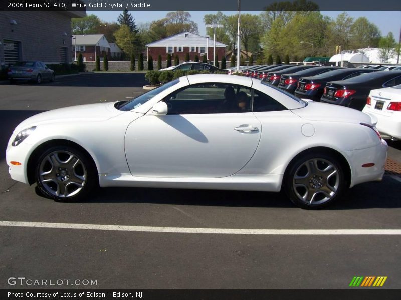 White Gold Crystal / Saddle 2006 Lexus SC 430