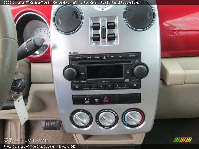 Inferno Red Crystal Pearl / Pastel Pebble Beige 2006 Chrysler PT Cruiser Touring Convertible