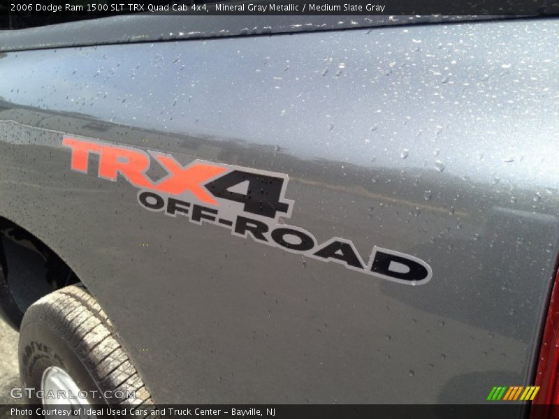 Mineral Gray Metallic / Medium Slate Gray 2006 Dodge Ram 1500 SLT TRX Quad Cab 4x4